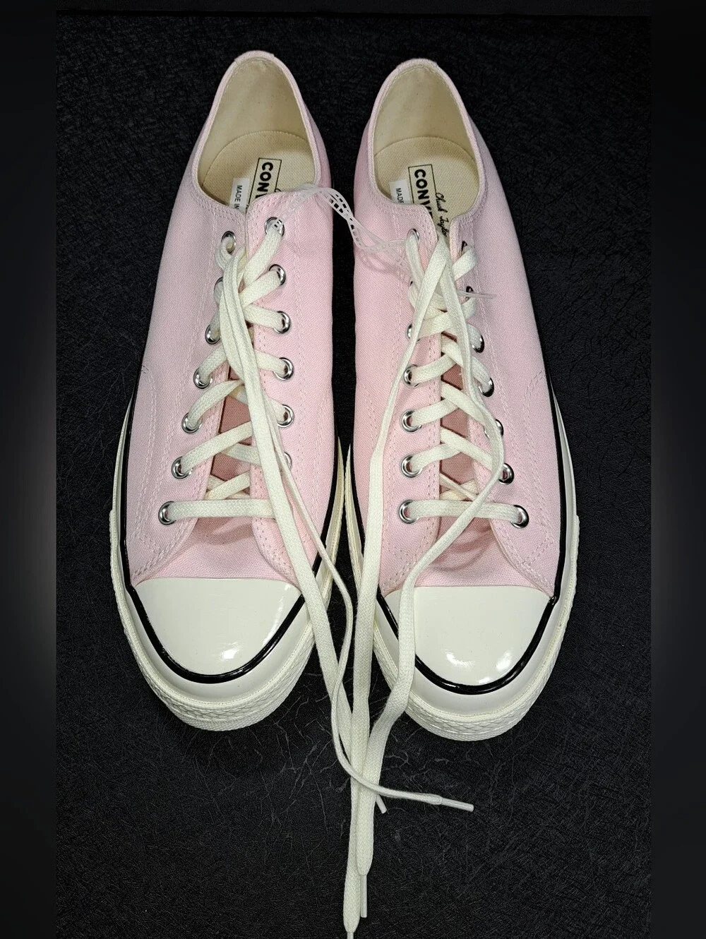 Converse Chuck 70 Low Top Pink Canvas Sneakers Men’s Size 13 / Women’s Size 15. - Picture 9 of 16